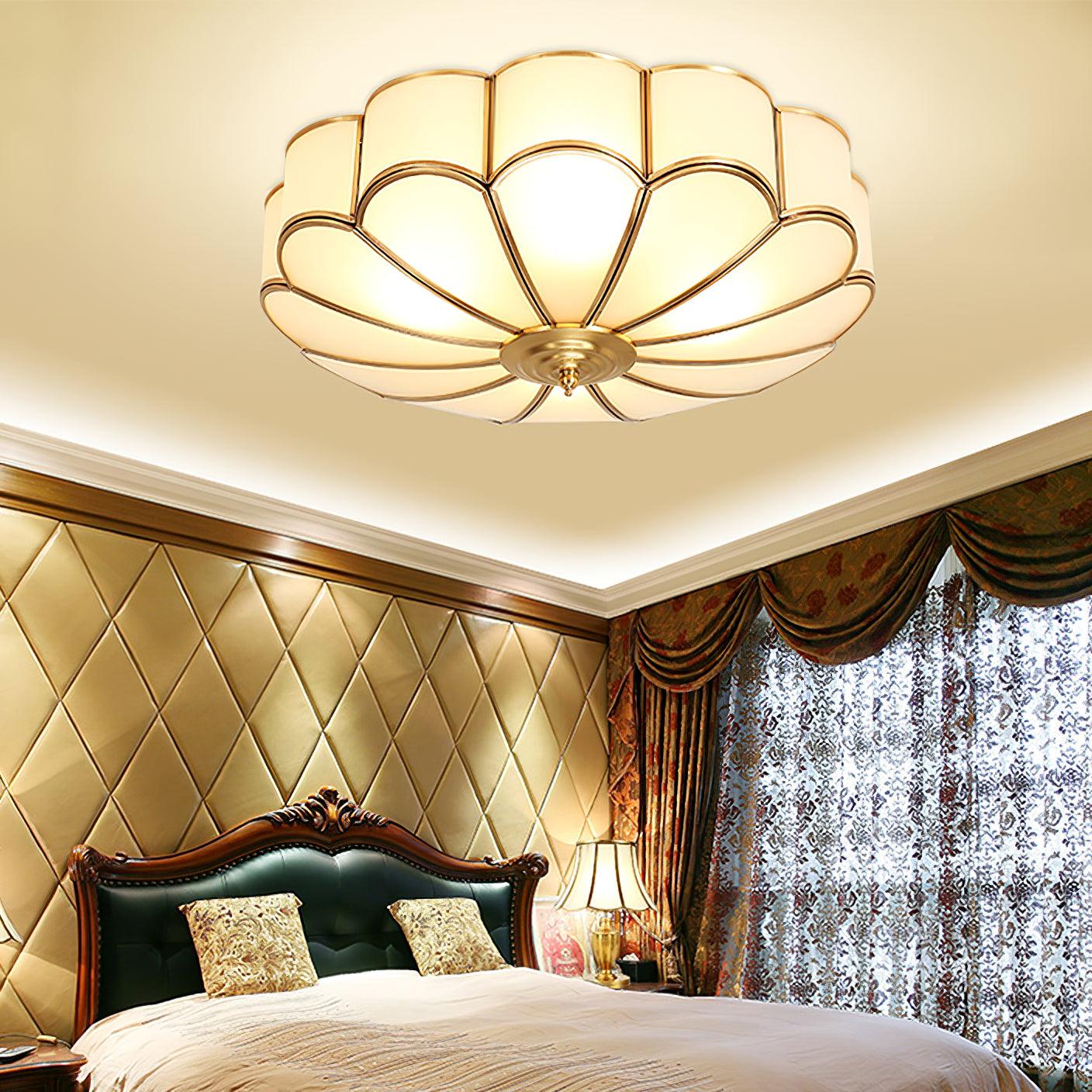 WOW Flower Shape Glass Recessed Ceiling Light
