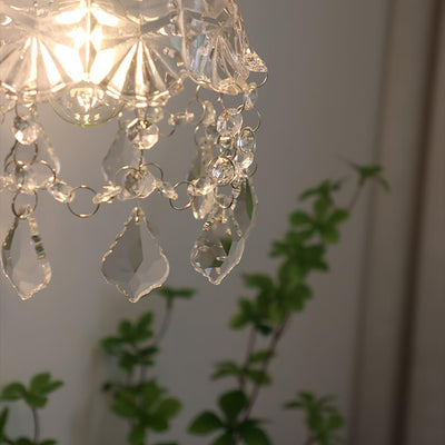 WOW French Crystal Tassel Wall Light