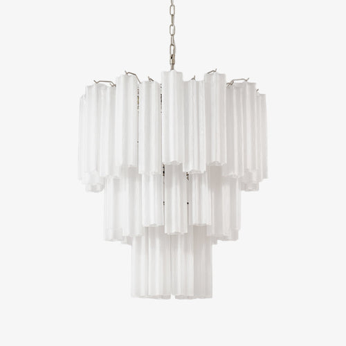 WOW Frosted Glass Tubes Gorgeous Chandelier-WOW5246