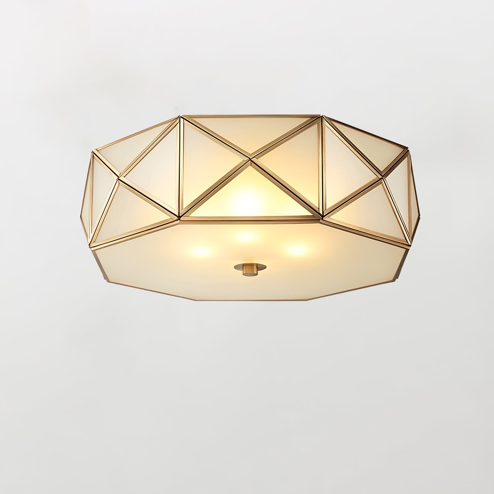 WOW Geometric Shaped Flush Ceiling Light