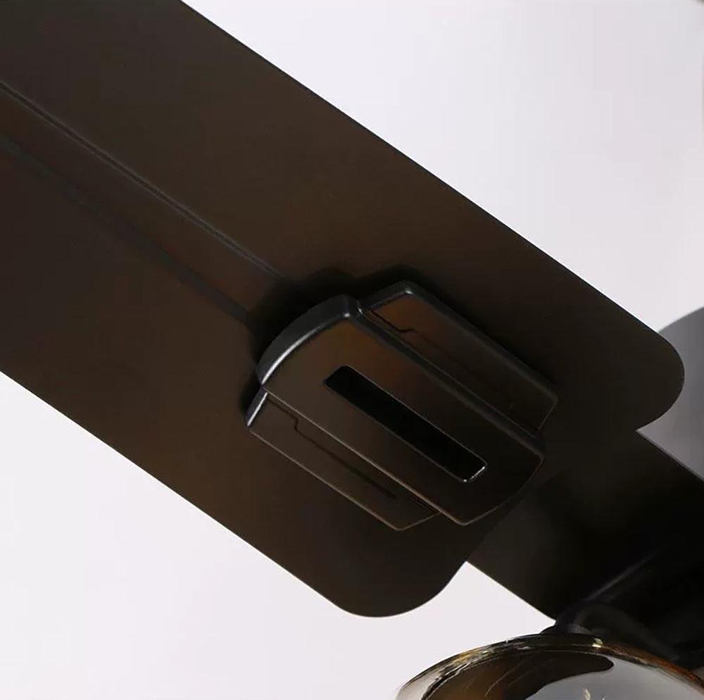 WOW Black Vintage Ceiling Fan