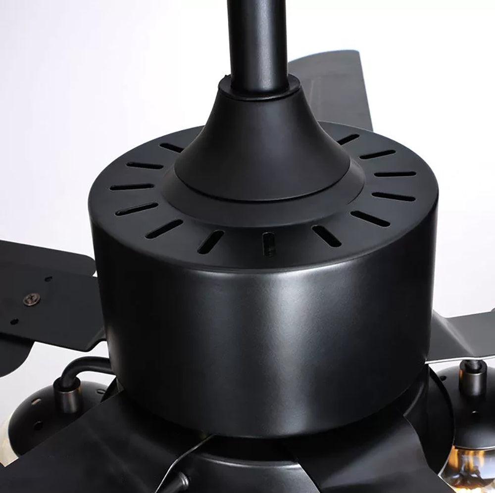WOW Black Vintage Ceiling Fan