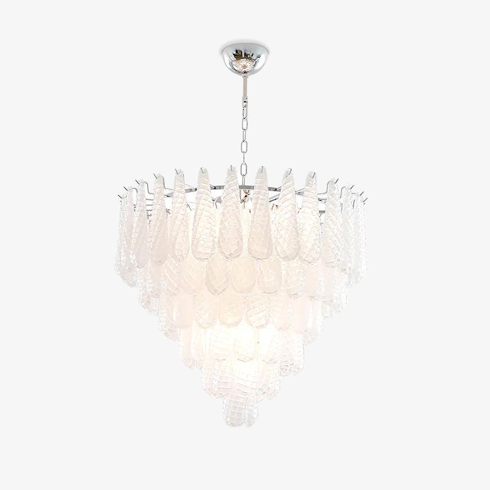 WOW Grid Glass Waterfall Gorgeous Chandelier-WOW5256