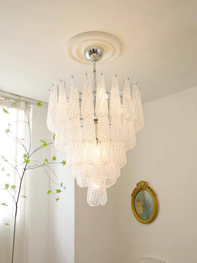 WOW Grid Glass Waterfall Gorgeous Chandelier-WOW5256