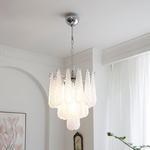 WOW Grid Glass Waterfall Gorgeous Chandelier-WOW5256