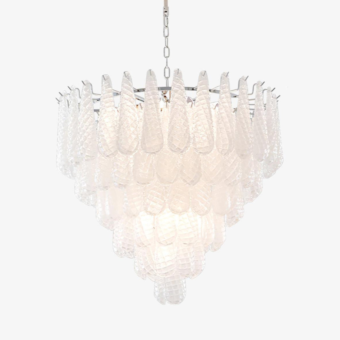 WOW Grid Glass Waterfall Gorgeous Chandelier-WOW5256