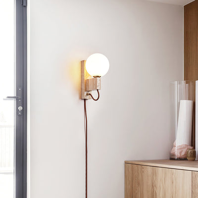 WOW Atlas Globe Wall Sconce