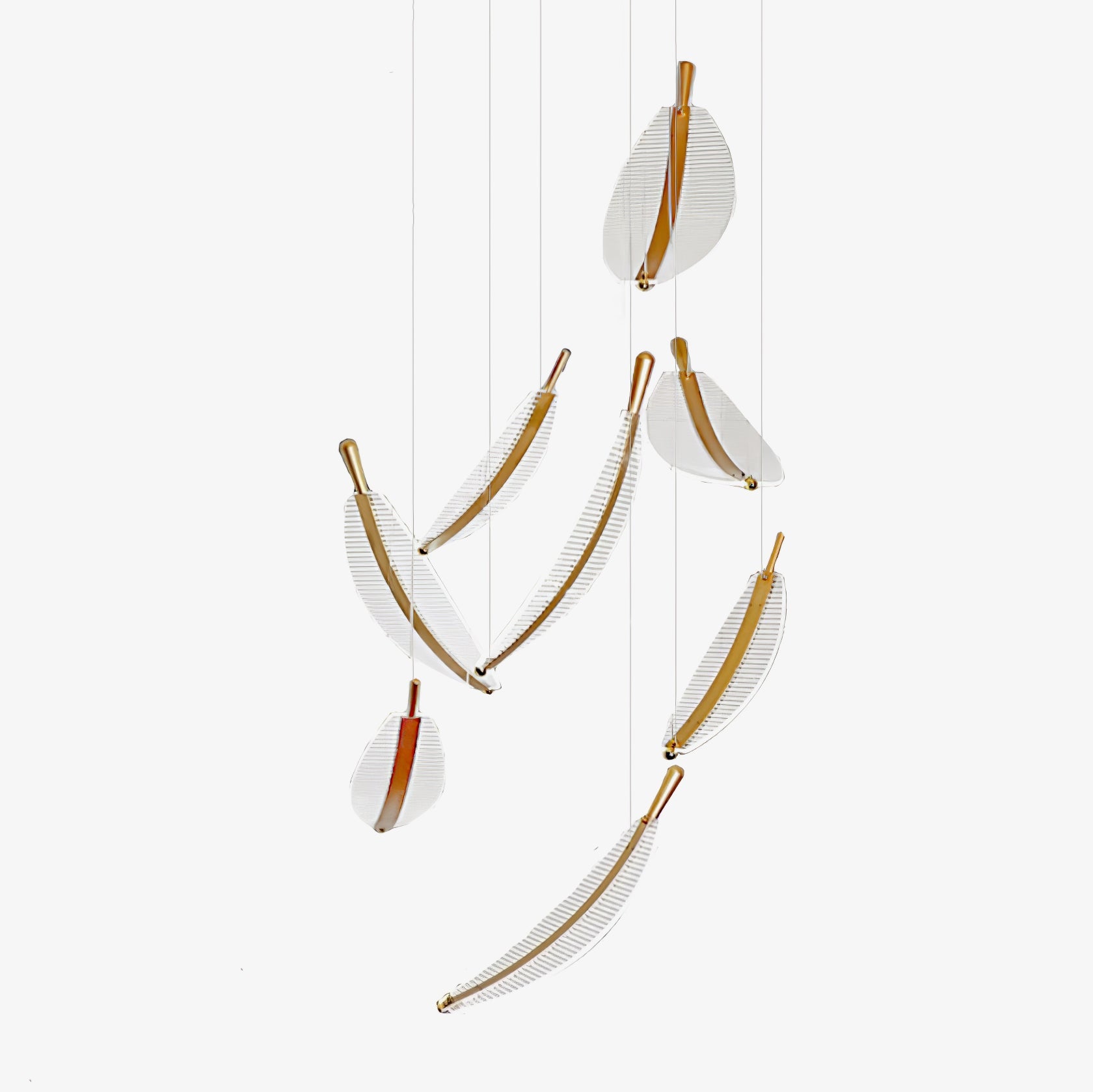WOW Leaf LED Chandelier