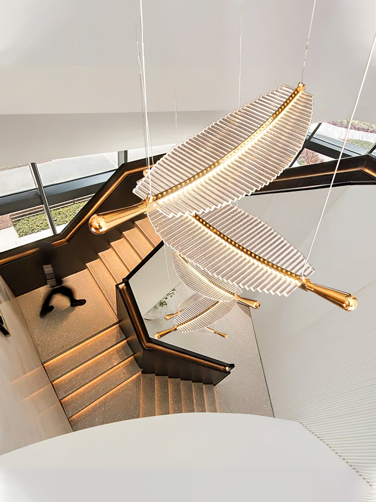 WOW Leaf LED Chandelier