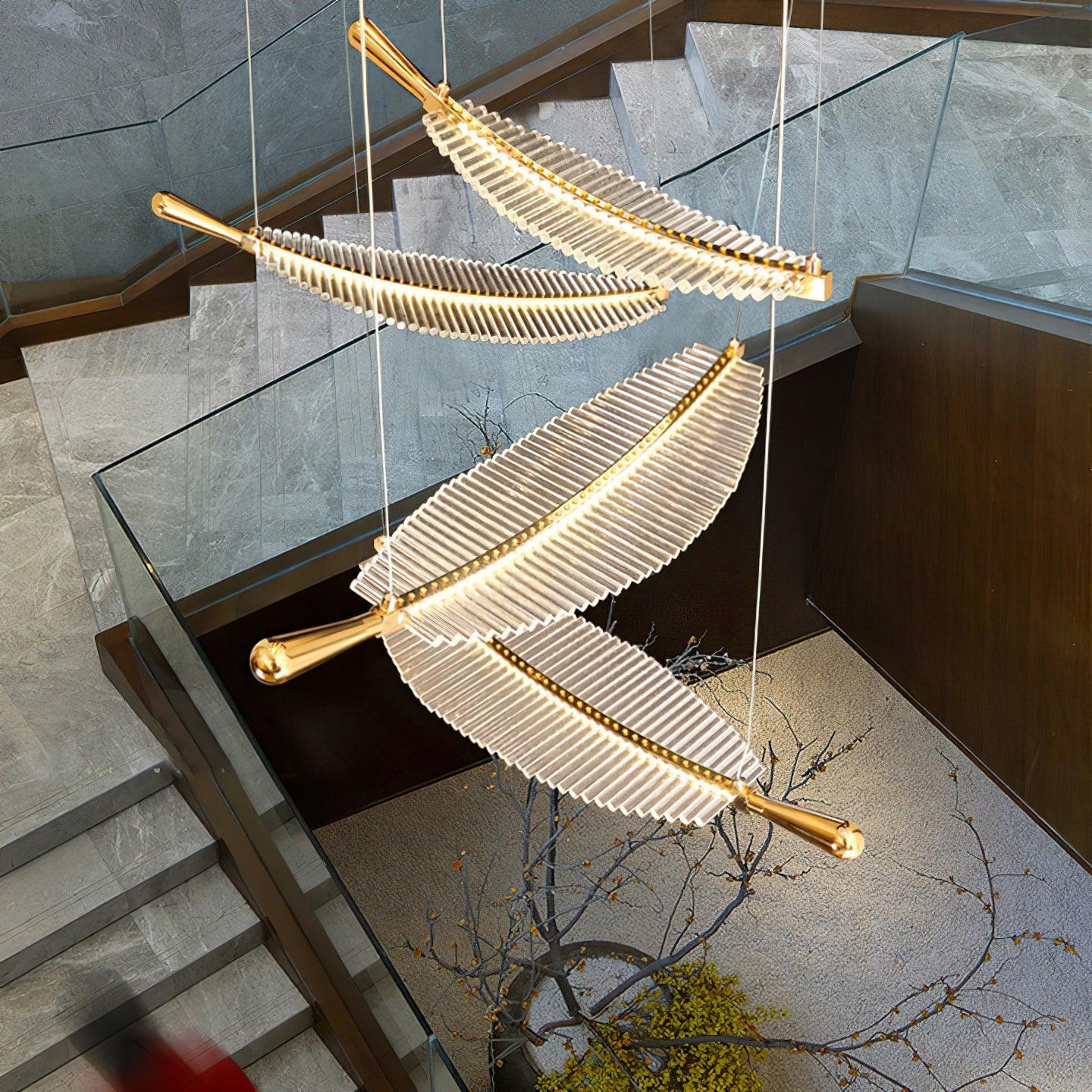 WOW Leaf LED Chandelier