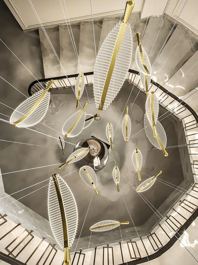 WOW Leaf LED Chandelier