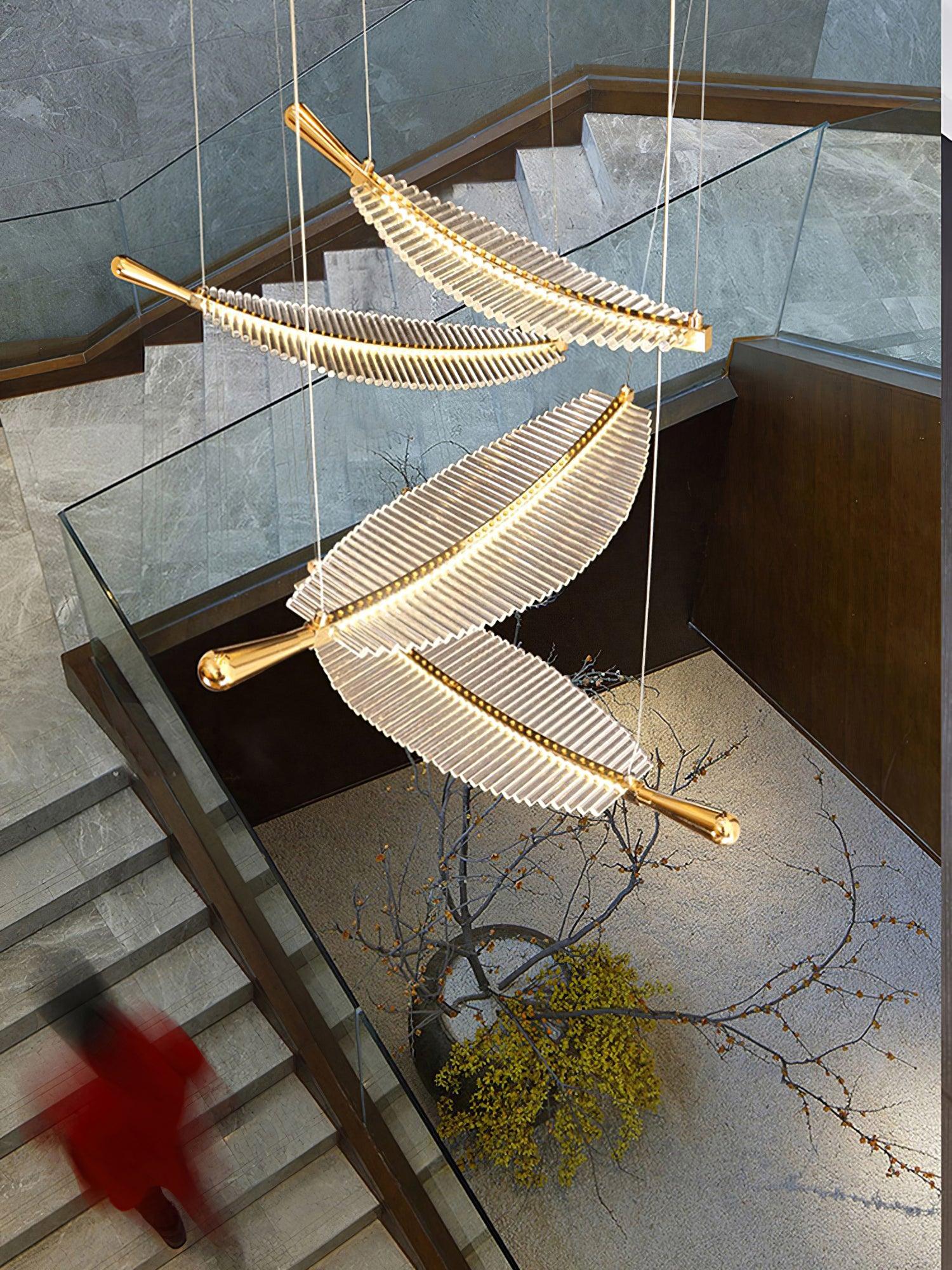 WOW Leaf LED Chandelier