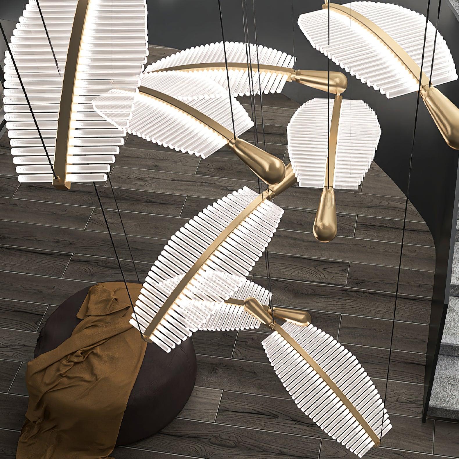 WOW Leaf LED Chandelier