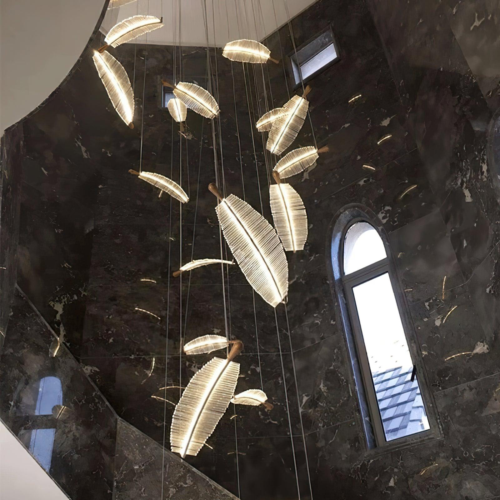 WOW Leaf LED Chandelier