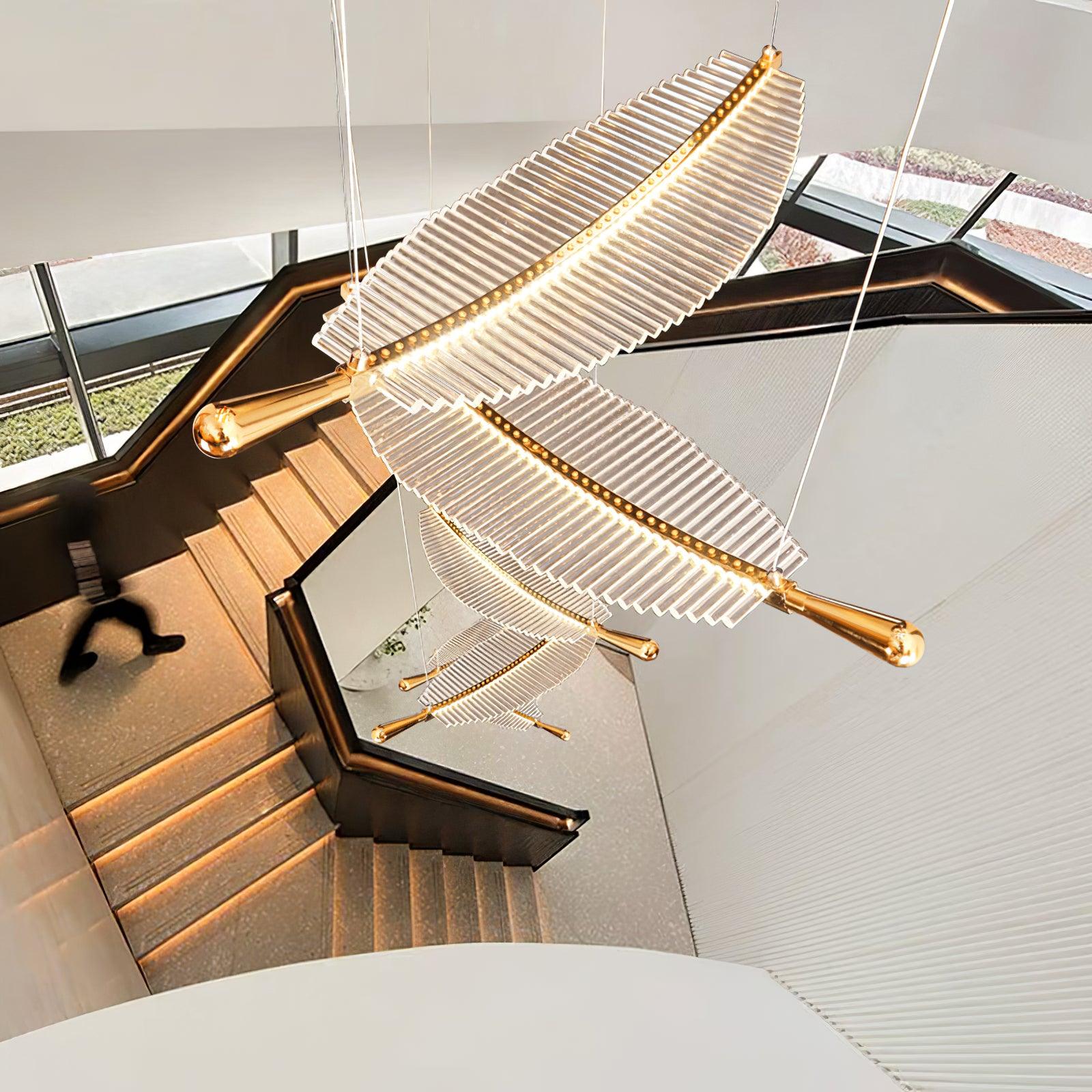 WOW Leaf LED Chandelier