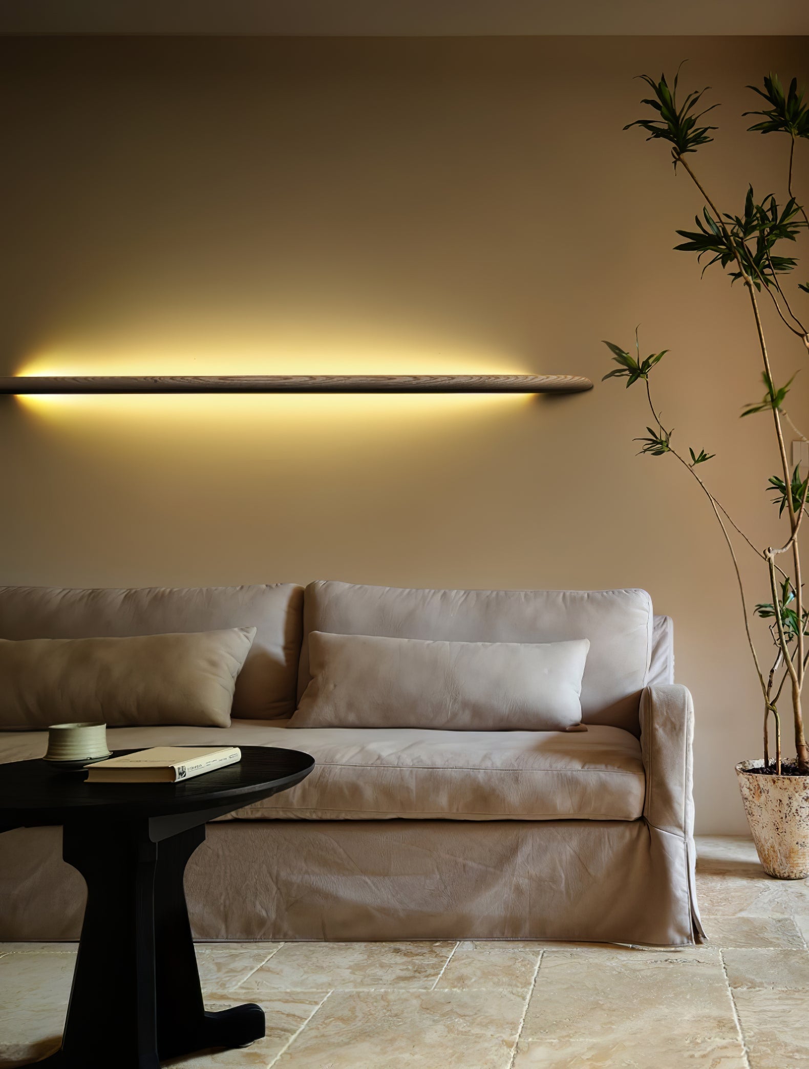 WOW Linea Wood Wall Light