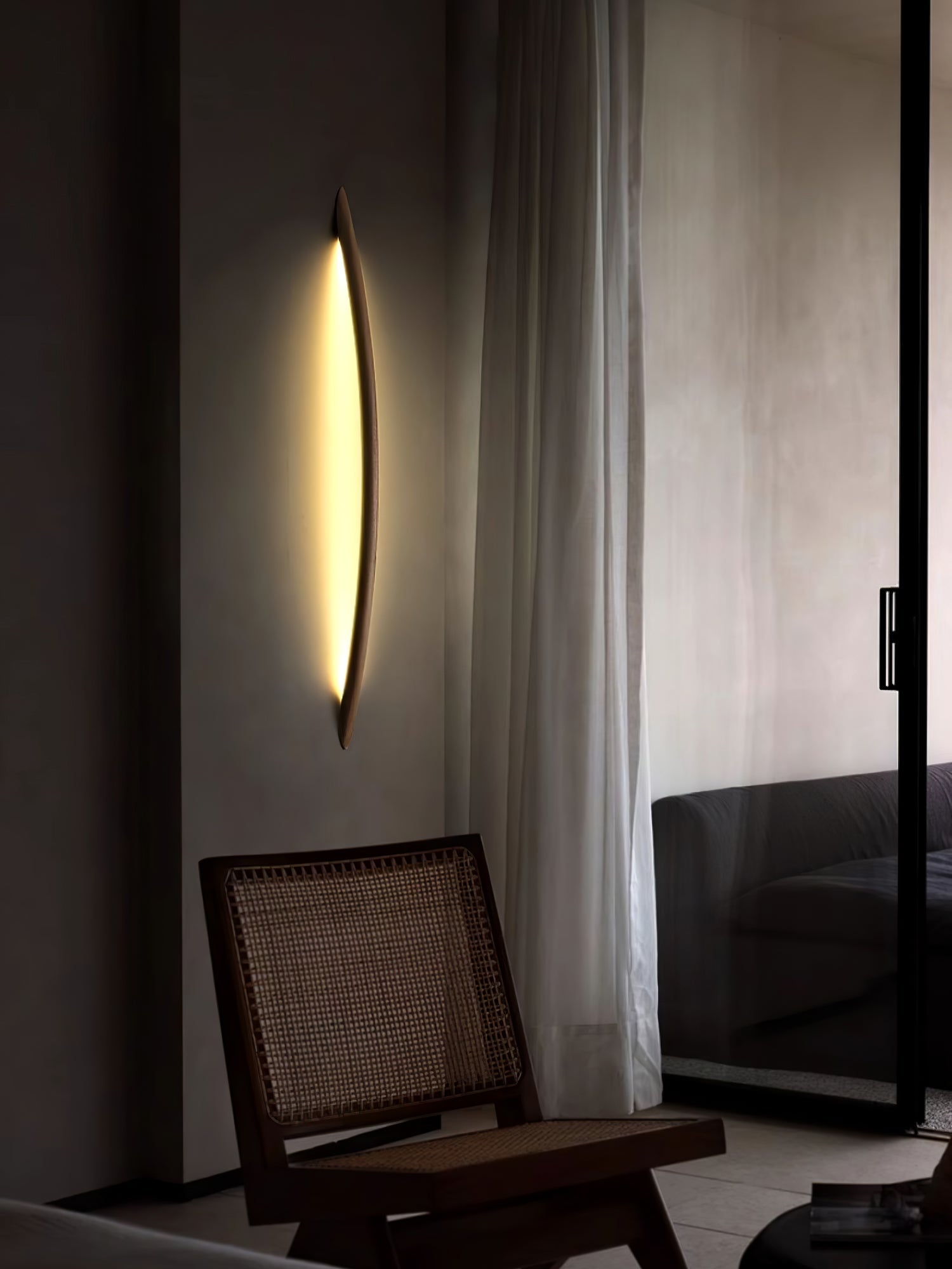 WOW Linea Wood Wall Light