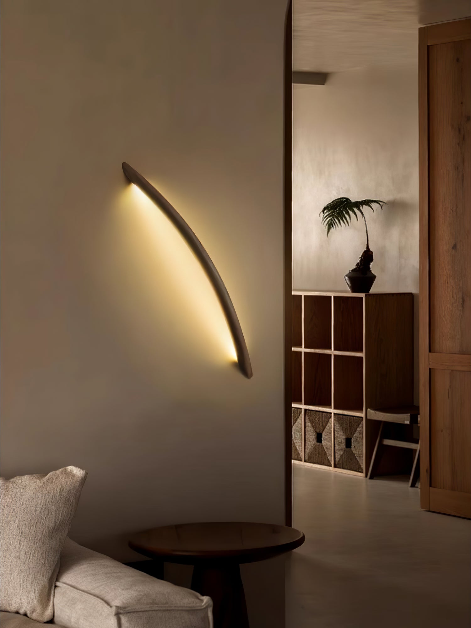 WOW Linea Wood Wall Light