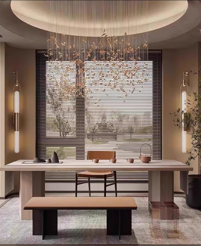 WOW Long Arc Glass Wall Lamp