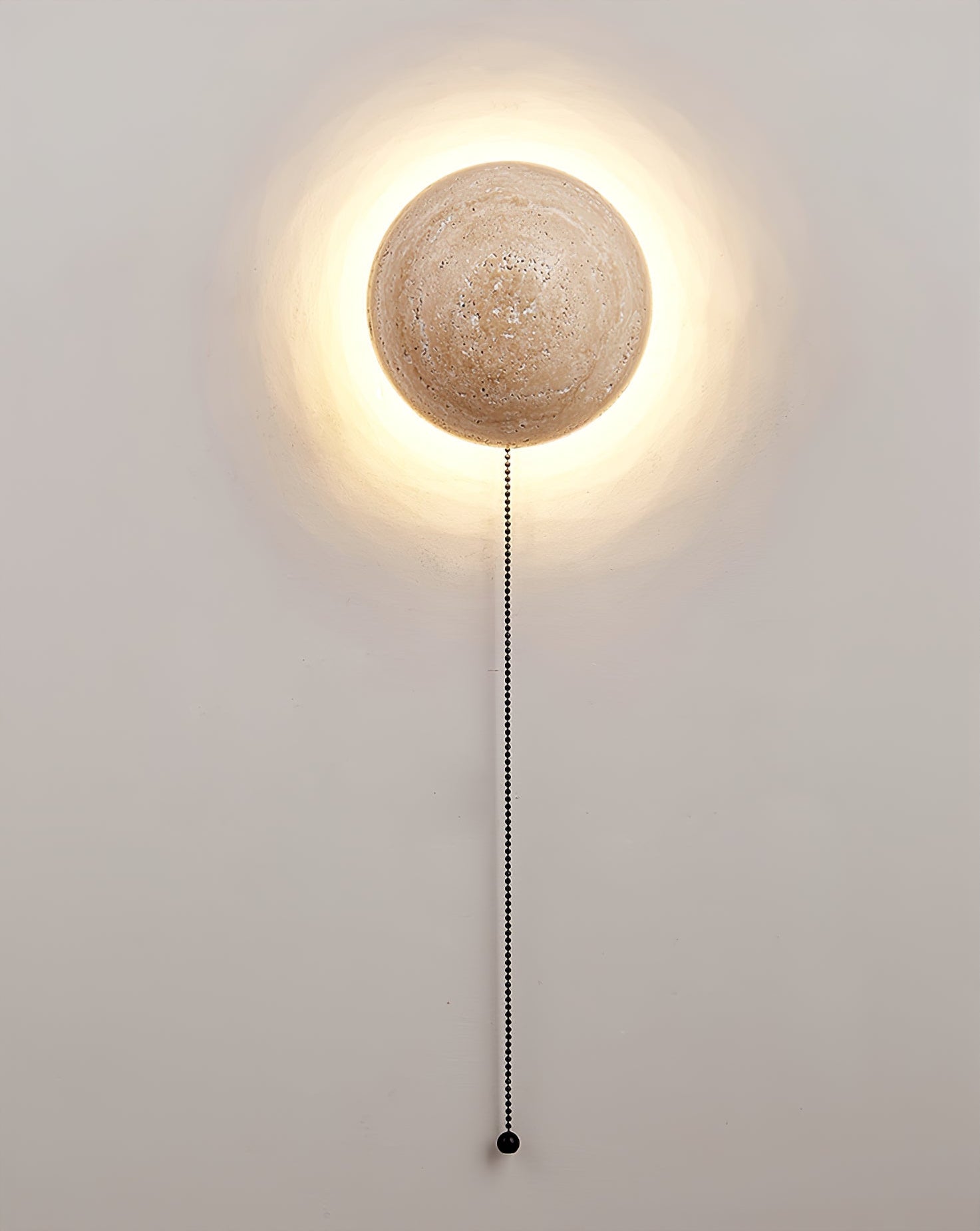 WOW Luna Travertine Wall Light