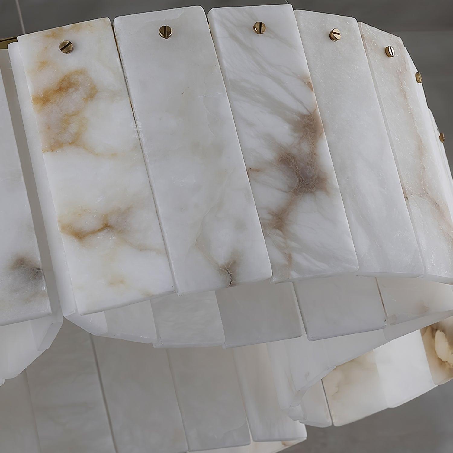 WOW Luxe Alabaster Brass Ceiling Lamp