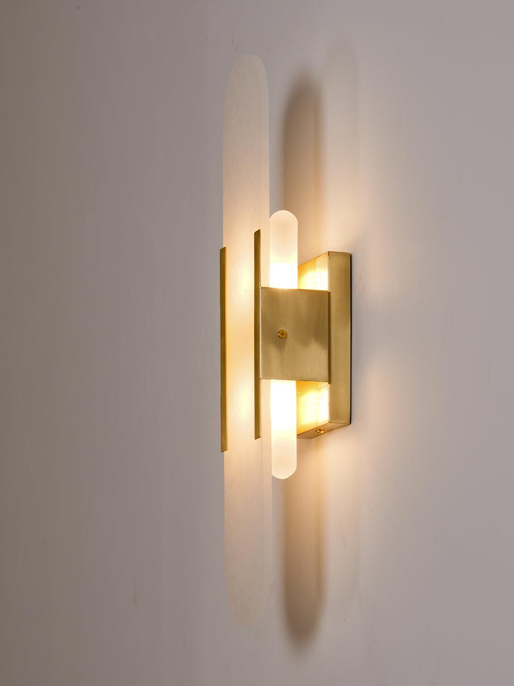 WOW Melange Elongated Alabaster Wall Lamp
