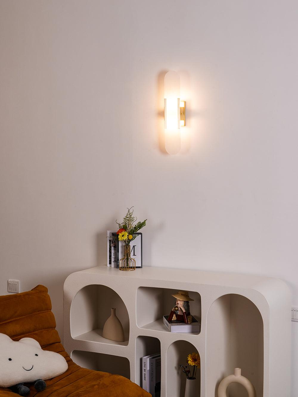 WOW Melange Elongated Alabaster Wall Lamp