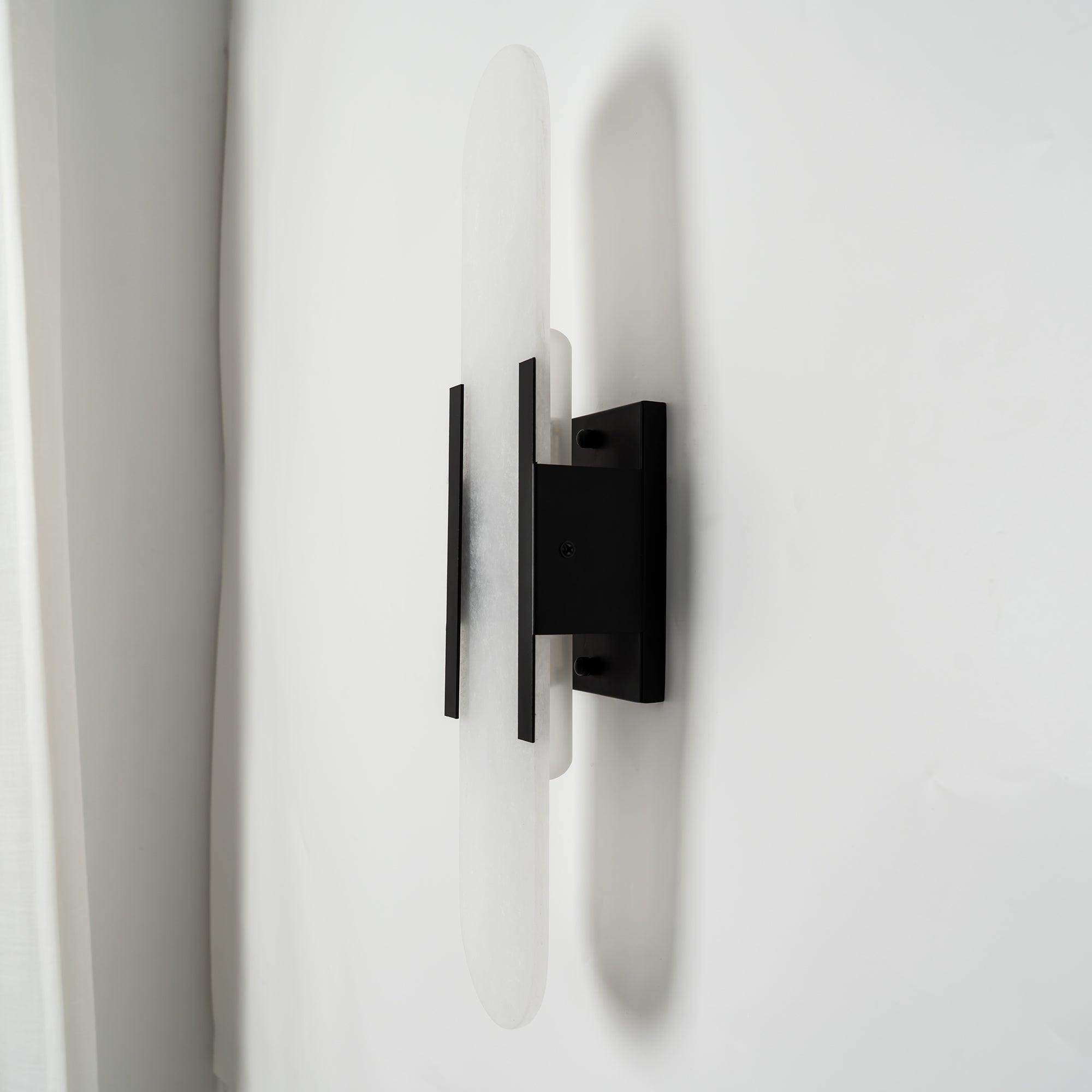 WOW Melange Elongated Alabaster Wall Lamp