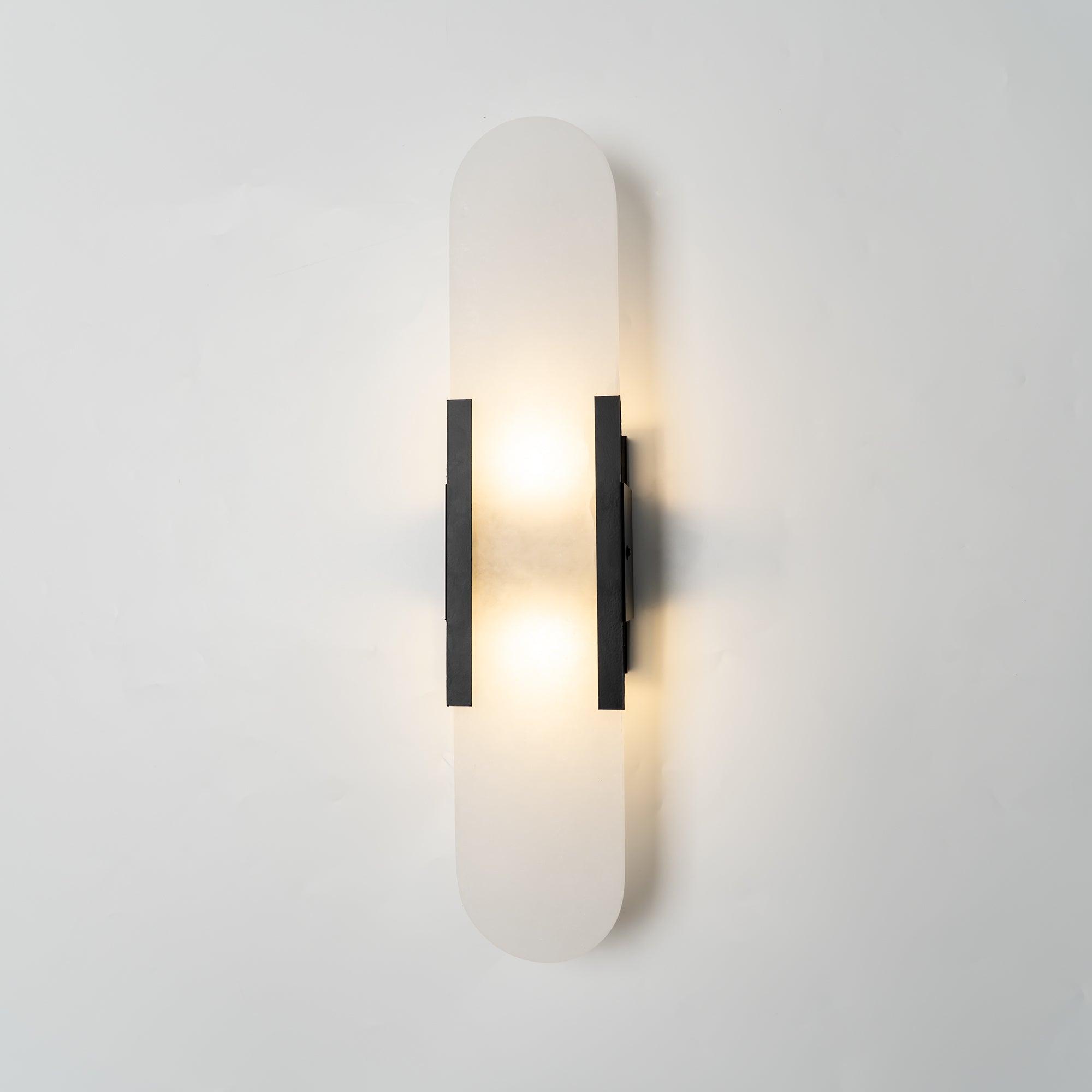 WOW Melange Elongated Alabaster Wall Lamp