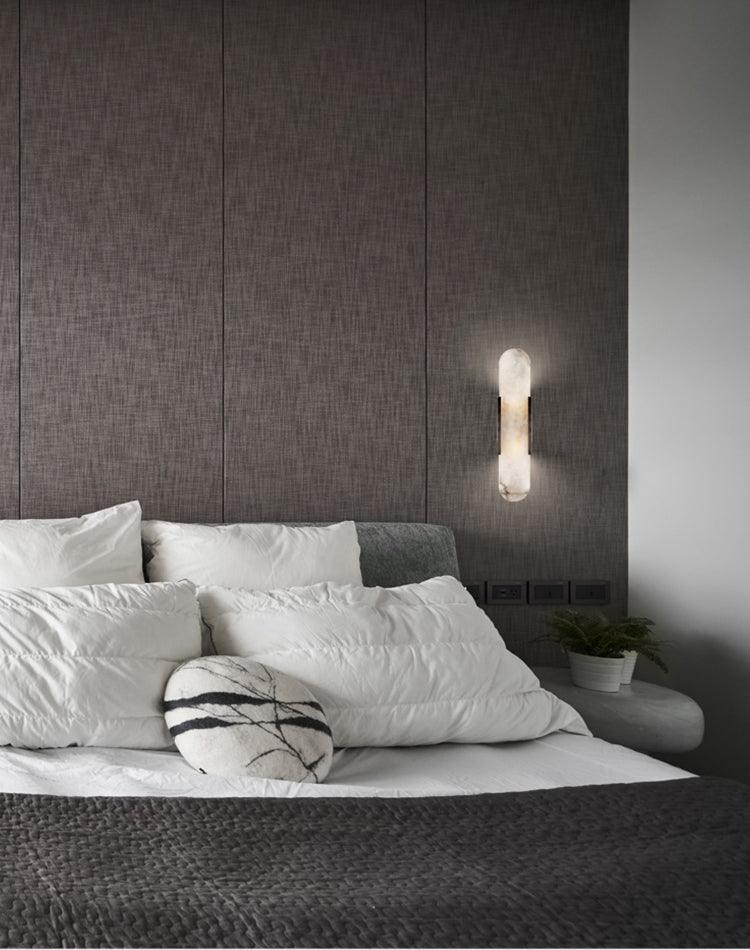 WOW Melange Elongated Alabaster Wall Lamp