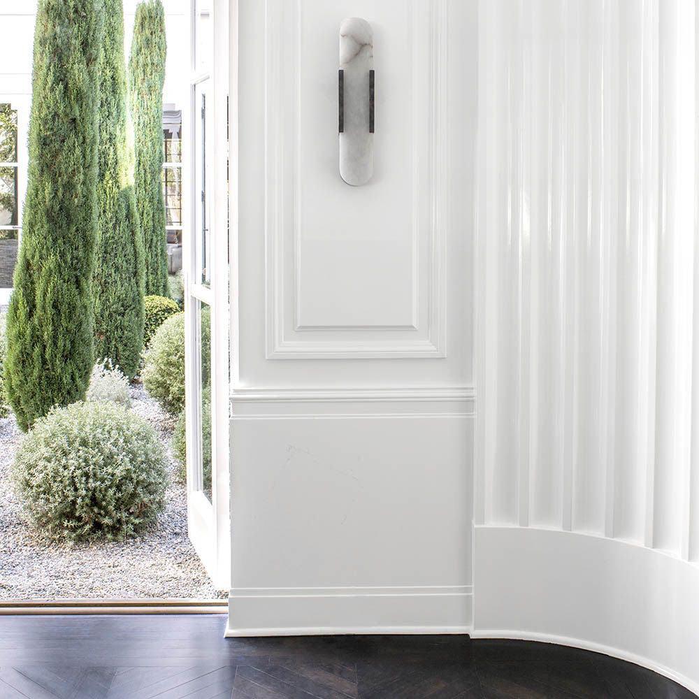 WOW Melange Elongated Alabaster Wall Lamp