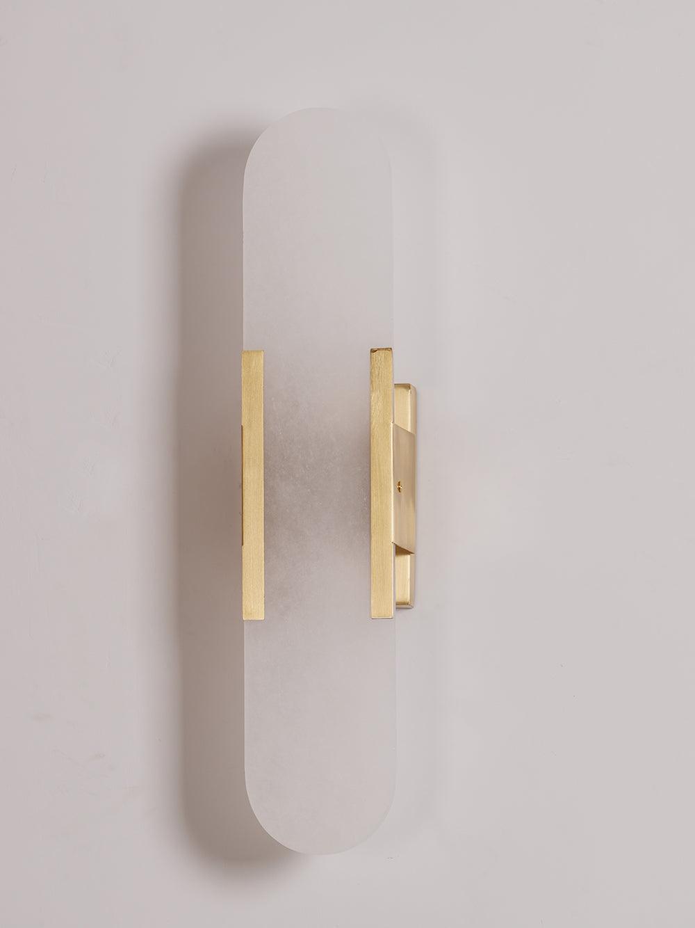 WOW Melange Elongated Alabaster Wall Lamp