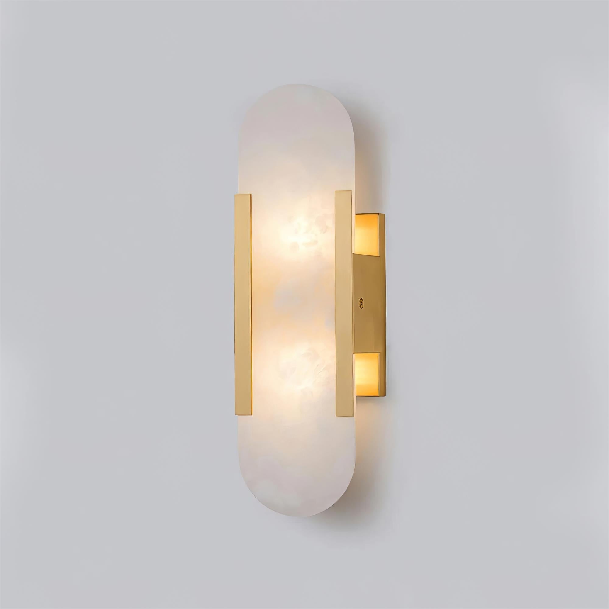 WOW Melange Elongated Alabaster Wall Lamp