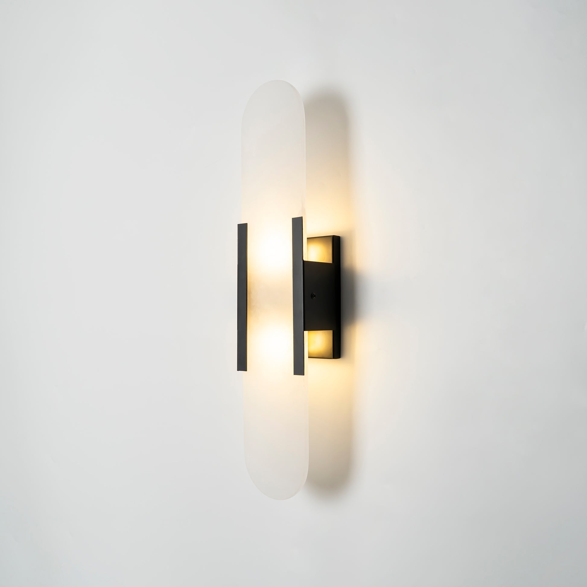 WOW Melange Elongated Alabaster Wall Lamp