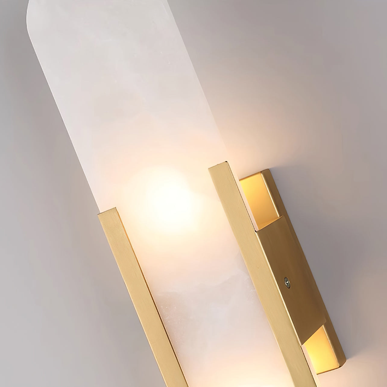 WOW Melange Elongated Alabaster Wall Lamp