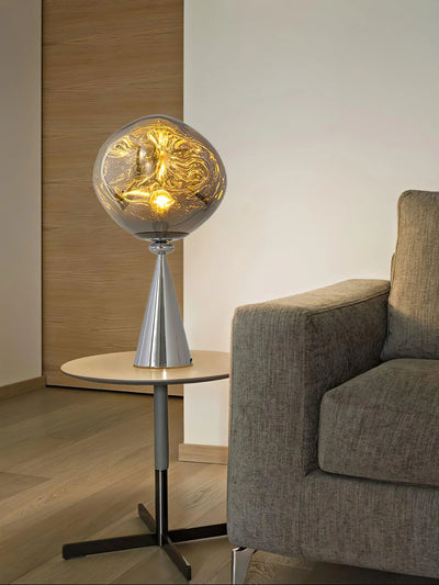 WOW Lava Gold Table Lamp