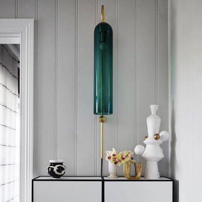 WOW Modern Glass Plug-In Wall Lamp