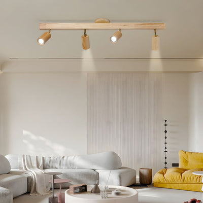 WOW Natural Wood Beam Spotlight Light