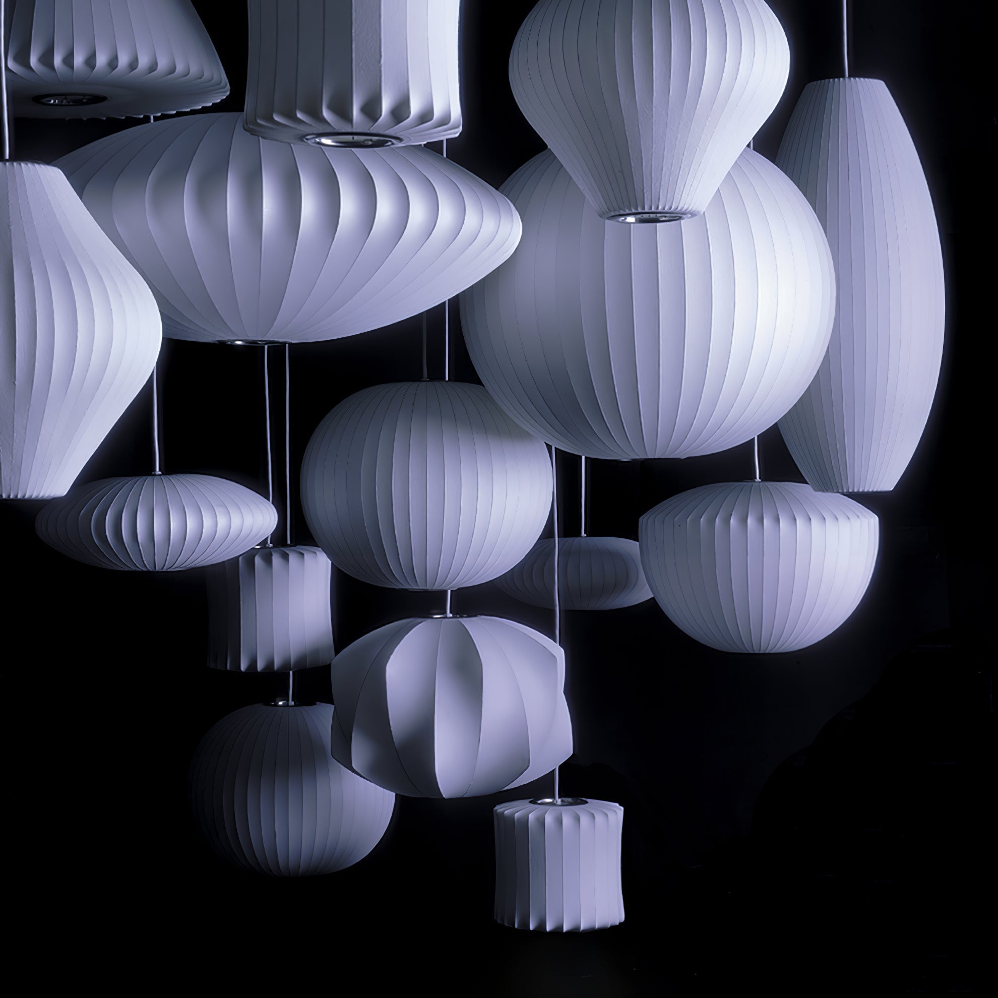Wow Bubble Mulberry Silk Pendant Lamp