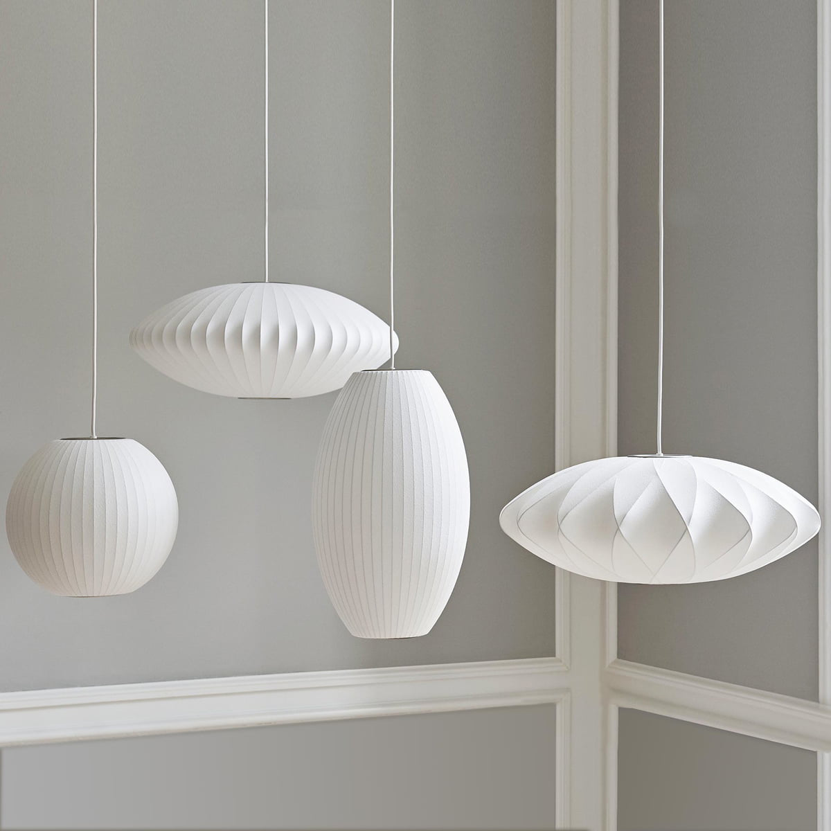 Wow Bubble Mulberry Silk Pendant Lamp