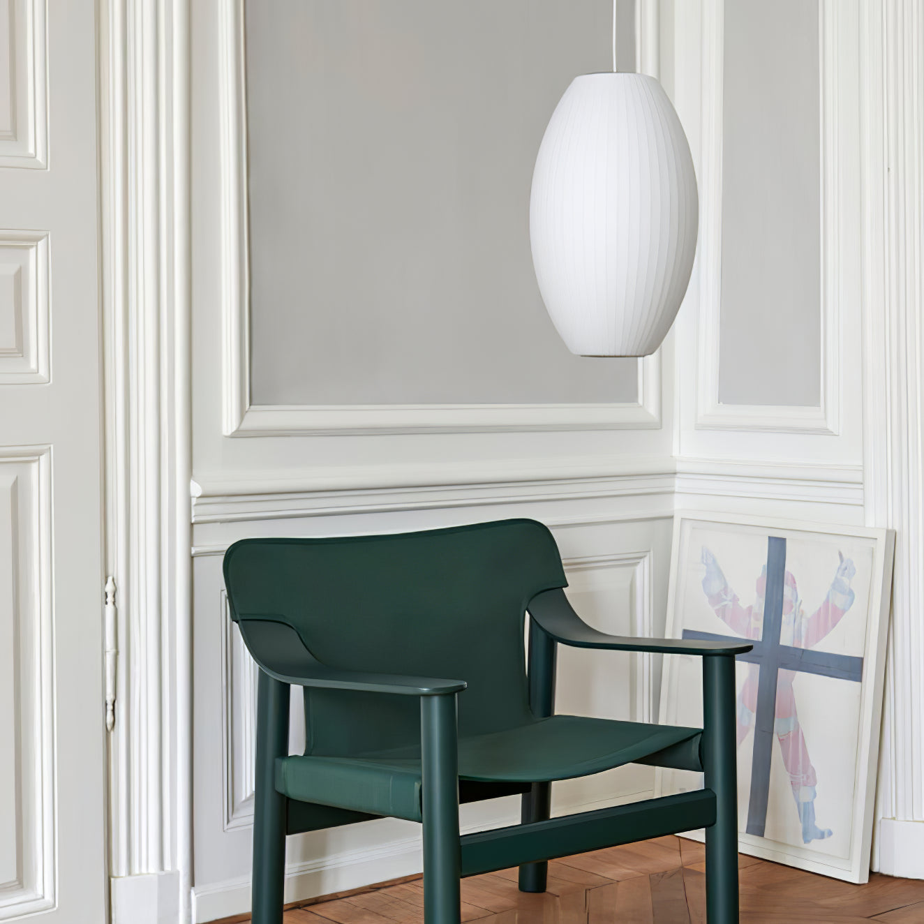 Wow Bubble Mulberry Silk Pendant Lamp