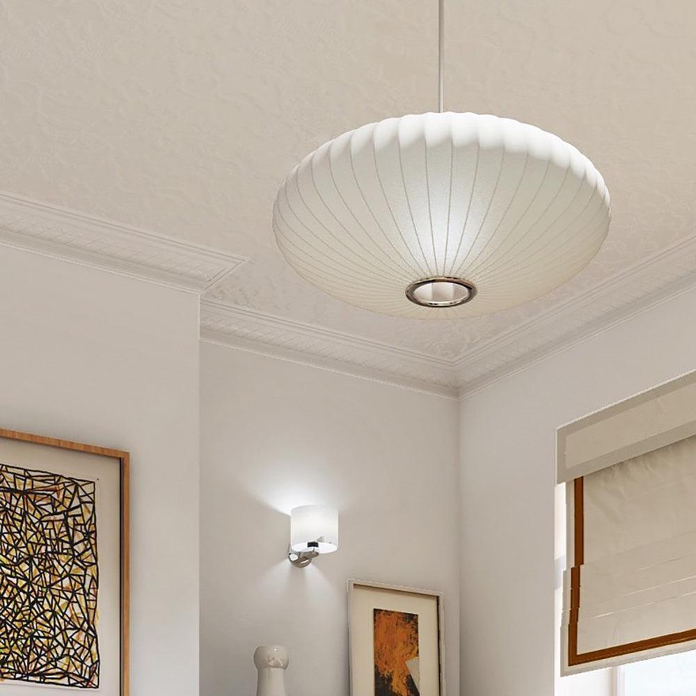 Wow Bubble Mulberry Silk Pendant Lamp
