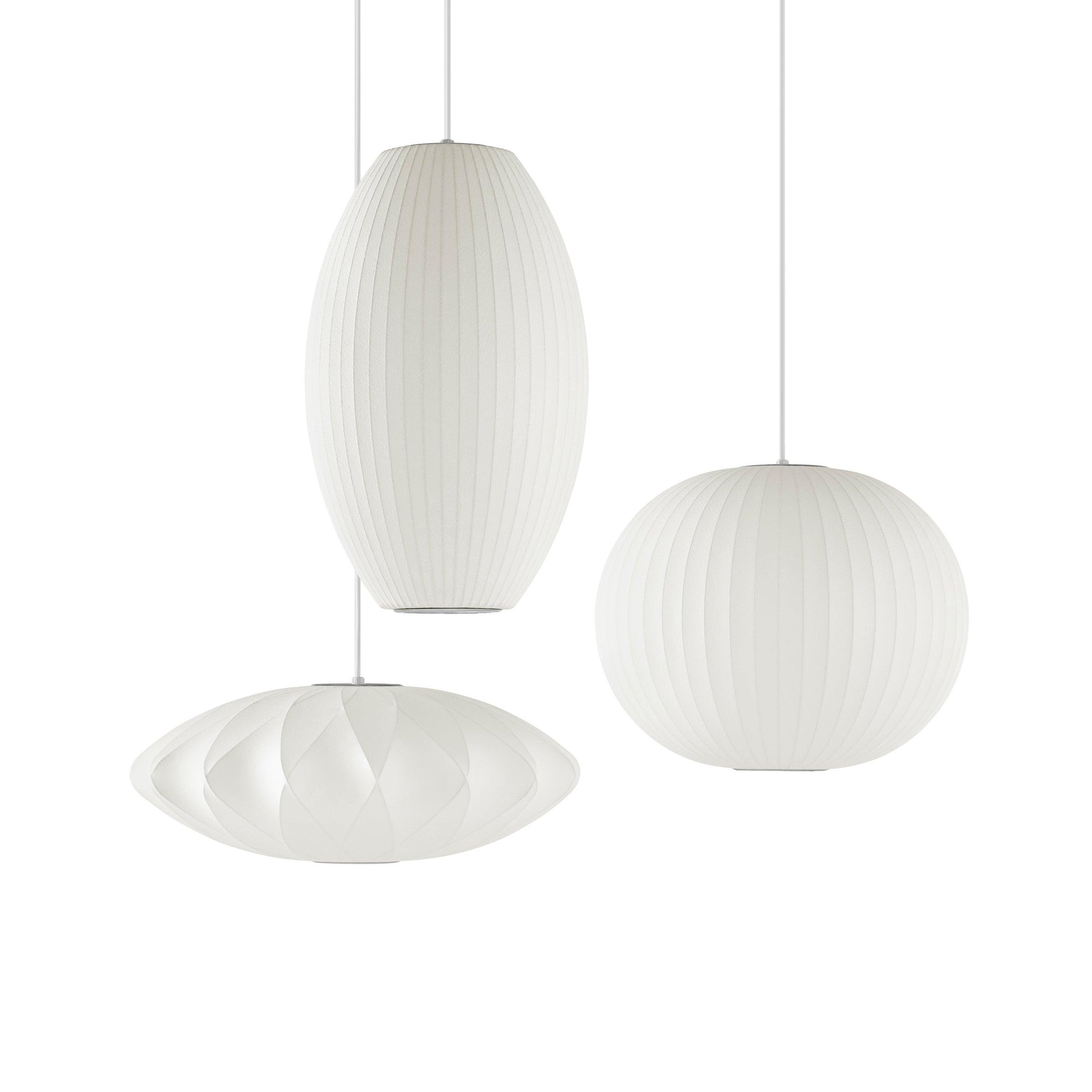Wow Bubble Mulberry Silk Pendant Lamp