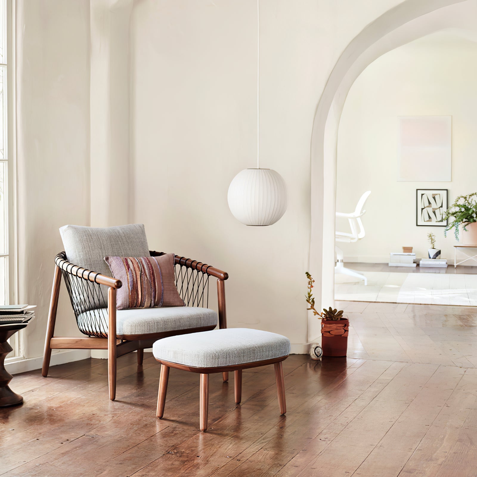 Wow Bubble Mulberry Silk Pendant Lamp