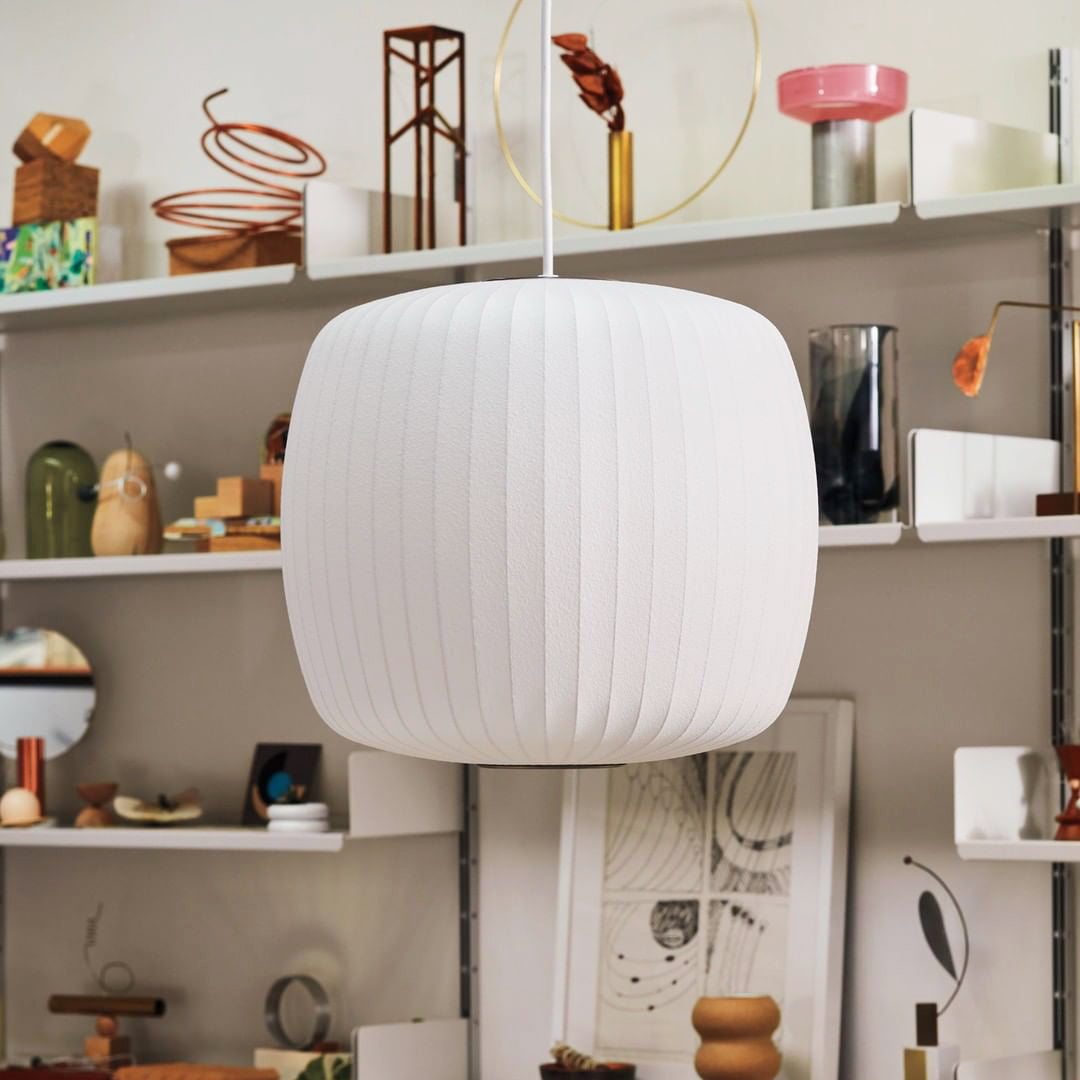 Wow Bubble Mulberry Silk Pendant Lamp