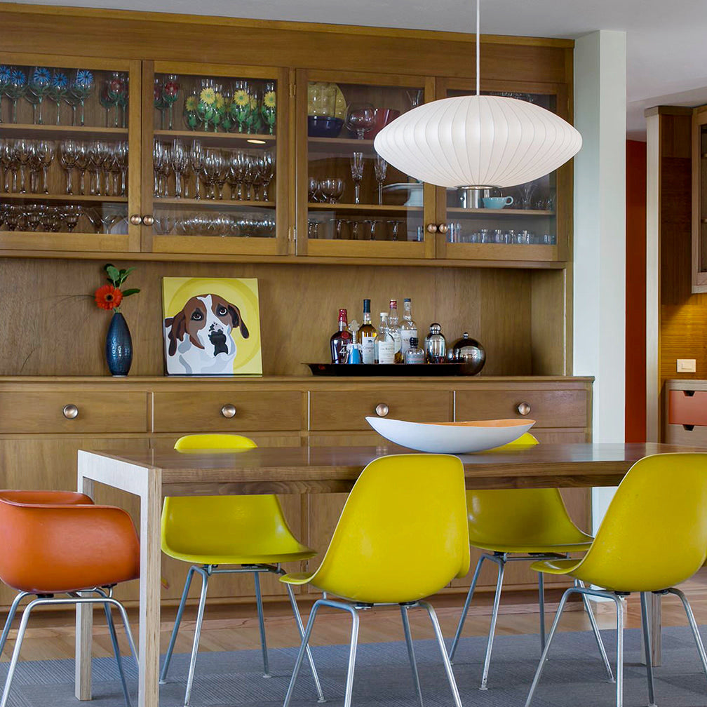 Wow Bubble Mulberry Silk Pendant Lamp