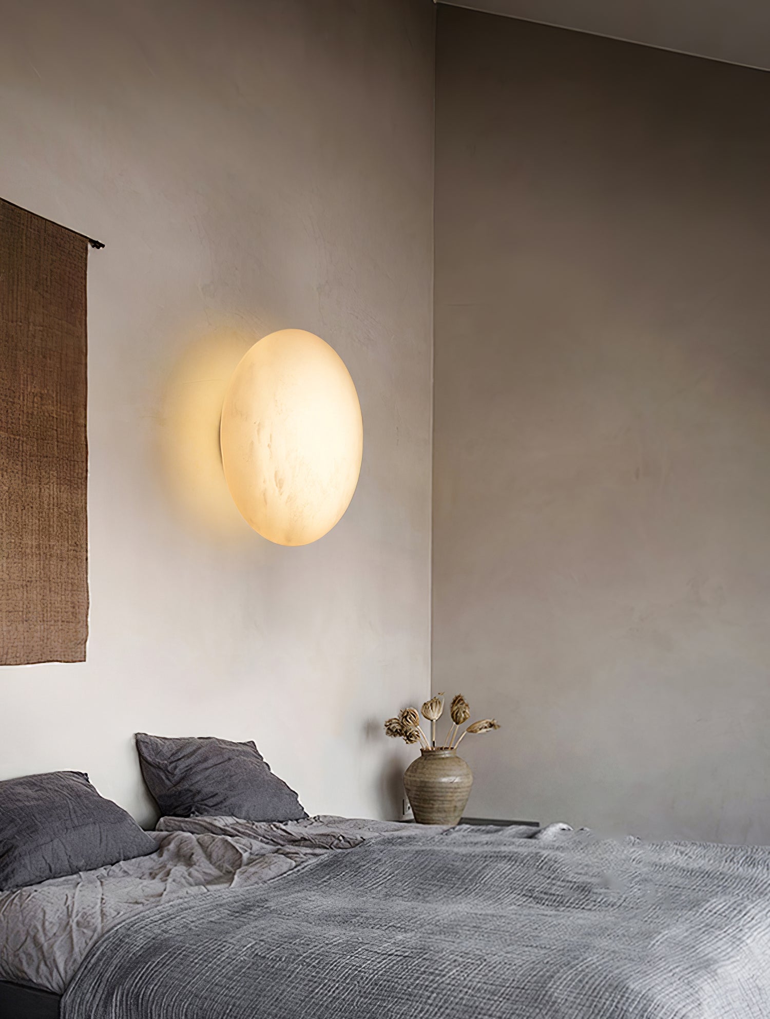 WOW Pebble Alabaster Wall Light