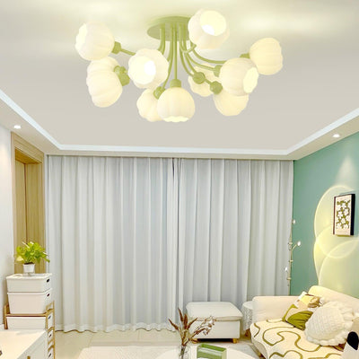 WOW Pumpkin Matcha Ceiling Lamp