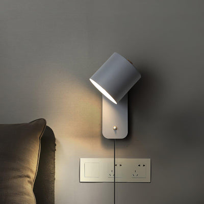 WOW Rotatable Cylinder Plug-in Wall Lamp