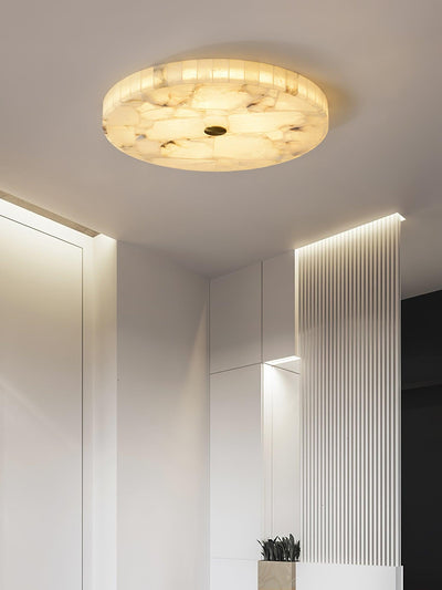 WOW Round Alabaster Ceiling Lamp